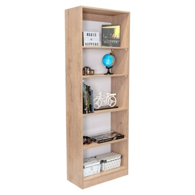 ESTANTE HOME-E M3 5 NIVELES MACADAMIA - 3