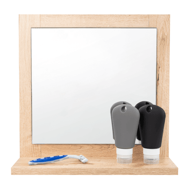 ESPEJO CUADRADO MAKE UP CON MARCO 35,0X35,0X10,0 CM - 2