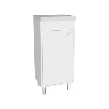 VANITORIO RIVERA 1 PUERTA BLANCO 84,0X40,2X32,0 CM - 1