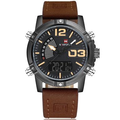 RELOJ NAVIFORCE HOMBRE NAV-16 CUERO