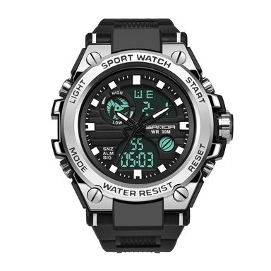RELOJ SANDA HOMBRE DIGITAL DEPORTIVO CUARZO MILITAR