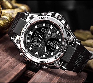 RELOJ SANDA HOMBRE DIGITAL DEPORTIVO CUARZO MILITAR - 2