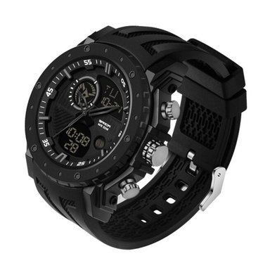 RELOJ SANDA HOMBRE GUERRILLA SAN-7 NEGRO