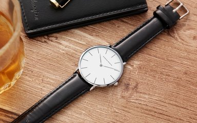RELOJ HANNAH MARTIN HOMBRE ELEGANTE PLATEADO HAN-17 - 2