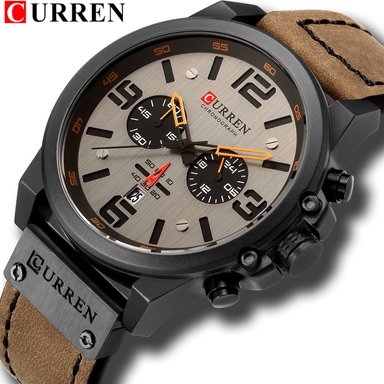 RELOJ CURREN HOMBRE CUR-27 MILITAR TIERRA