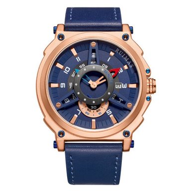 RELOJ RUIMAS HOMBRE AZUL MARIN AVENTURERO RUI-4