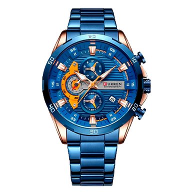 RELOJ CURREN HOMBRE HOT BLUE CUR-90