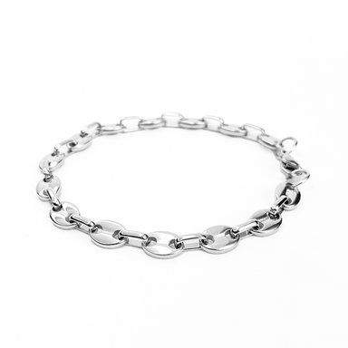 BRAZALETE OVAL PLATA | BRA-20