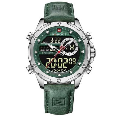 RELOJ NAVIFORCE HOMBRE ANÁLOGO NAV-80 VERDE CASUAL