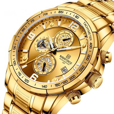 RELOJ NAVIFORCE HOMBRE ANÁLOGO NAV-82 TOTAL GOLD VERANO