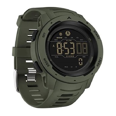 RELOJ SANDA HOMBRE ANÁLOGO DIGITAL CLOCK VERDE 2023 SAN-90