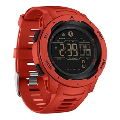 RELOJ SANDA HOMBRE ANÁLOGO DIGITAL CLOCK ROJO 2023 SAN-91