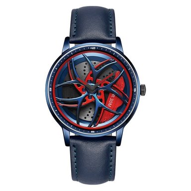 RELOJ SANDA HOMBRE ANÁLOGO CLOCK AZUL ADO SAN-104