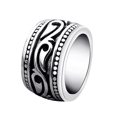 ANILLO BARROCO PLATEADO | RIN-55