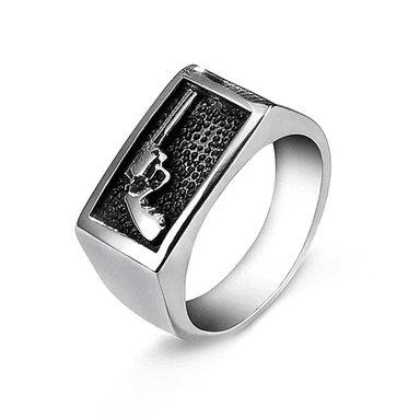 ANILLO PISTOL PLATA | RIN-42