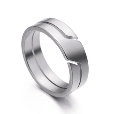 ANILLO VECTORIZADO PLATEADO | SKU: RIN-48