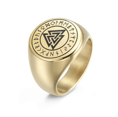 ANILLO DORADO RÚNICO | RIN-45