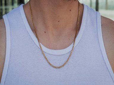 COLLAR MÓNACO SLIM - AMARILLO