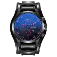 RELOJ CURREN ORIGINAL - CASUAL NEGRO 8225 | CUR-14 - 1