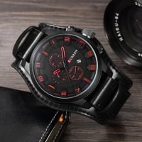 RELOJ CURREN ORIGINAL - CASUAL NEGRO 8225 | CUR-14 - 2