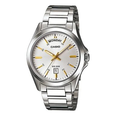 RELOJES CASIO MTP-1370D - BLANCO| CAS-78 - 1