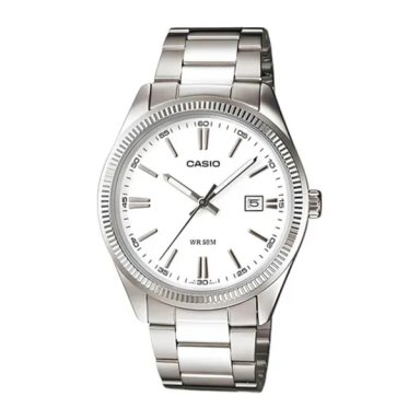 MTP-1302D | RELOJ CASIO HOMBRE DE ACERO PLATEADO | CAS-100