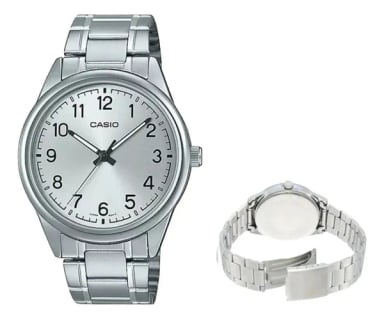 MTP-V005 | RELOJ CASIO DE ACERO PLATEADO | CAS-103 - 2