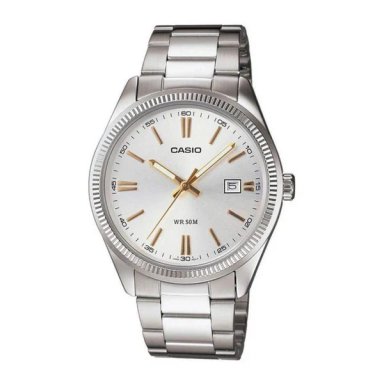 MTP-1302D | RELOJ CASIO DE ACERO PLATEADO | CAS-101