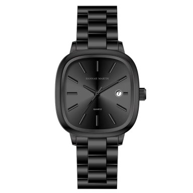 RELOJ HANNAH MARTIN PARA HOMBRE - ELEGANTE NEGRO | HAN-106