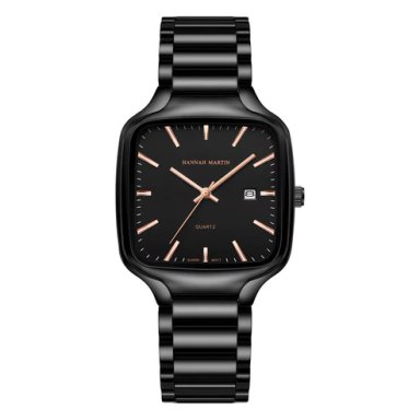 RELOJ HANNAH MARTIN PARA HOMBRE ELEGANTE Y CASUAL - NEGRO | HAN-114