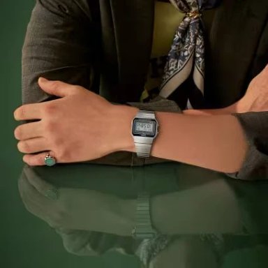 A700W | RELOJ CASIO PARA HOMBRE DE ACERO PLATEADO | CAS-144 - 2