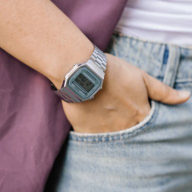 A168W | RELOJ VINTAGE CASIO PARA HOMBRE DE ACERO PLATEADO | CAS-146 - 4
