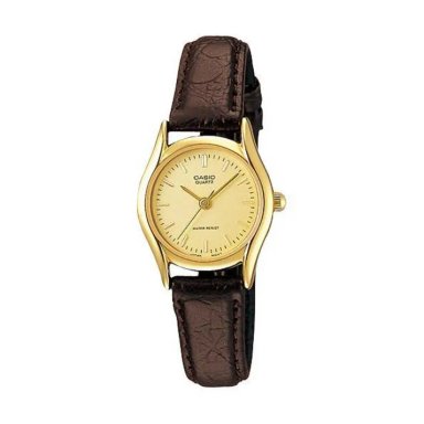 LTP-1094 | RELOJ CASIO PARA MUJER DORADO DE CUERO | CAS-175 - 1