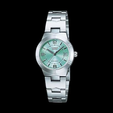 LTP-1241 | RELOJ CASIO PARA MUJER DE ACERO PLATEADO | CAS-193 - 1