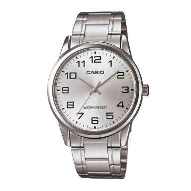 MTP-V001 | RELOJ CASIO PARA HOMBRE DE ACERO PLATEADO | CAS-2 - 1