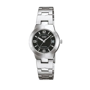 LTP-1241 | RELOJ CASIO PARA MUJER DE ACERO PLATEADO | CAS-190 - 1