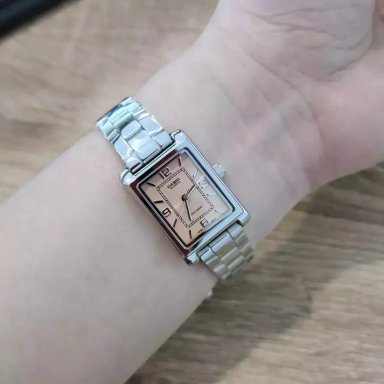 LTP-1234 | RELOJ CASIO PARA MUJER DE ACERO PLATEADO | CAS-182 - 3