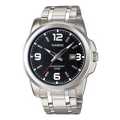 MTP-1314D-1AV | RELOJ CASIO PARA HOMBRE DE ACERO PLATEADO | CAS-253 - 1