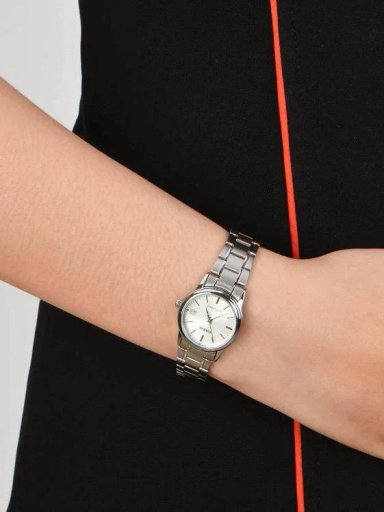 LTP-V005G-7A | RELOJES CASIO PARA MUJER DE ACERO PLATEADO  | CAS-214 - 2