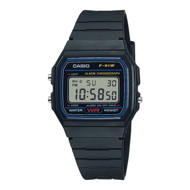 F-91WM-1BDF | RELOJ CASIO NEGRO | CAS-6 - 1