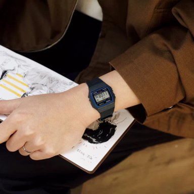 F-91WM-1BDF | RELOJ CASIO NEGRO | CAS-6 - 2
