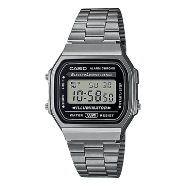 A168 | RELOJ CASIO DE ACERO INOXIDABLE PLATEADO DIGITAL | CAS-272 - 1