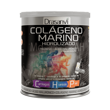 COLÁGENO MARINO HIDROLIZADO MAGNESIO SABOR VAINILLA 300 GR