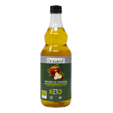 VINAGRE MANZANA DRASANVI SIN FILTRAR NI PASTEURIZAR 750 ML KETO