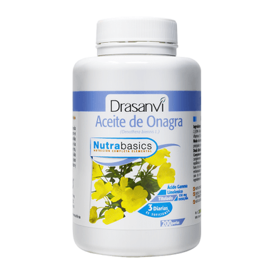 ACEITE DE ONAGRA + VITAMINA E 200 CÁPSULAS BLANDAS