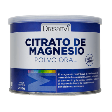 CITRATO MAGNESIO DRASANVI POLVO SABOR NEUTRO 796 MG X 200 G