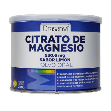 CITRATO MAGNESIO DRASANVI POLVO SABOR LIMÓN 530.60 MG X 200 G