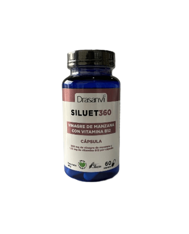 VINAGRE DE MANZANA CON VITAMINA B12 X 60 CÁPSULAS SILUET360