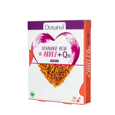 LEVADURA ROJA DE ARROZ + Q10 X 30 CÁPSULAS VEGETALES