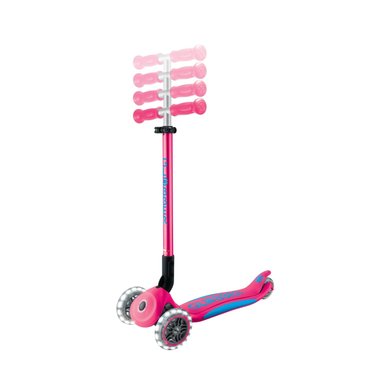 SCOOTER GLOBBER ELITE LED FUCSIA - 3